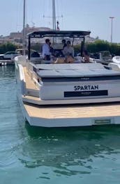 50ft Spartan Motor Yacht Rental in Eivissa, Illes Balears