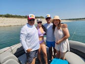 Premium 11 Guest Tri-toon Party Boat Rental - Lake Travis: 10:30AM-2:30PM