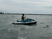 DOLPHIN TOUR CLEARWATER JETSKI 3 PASSENGER HONEYMOON ISLAND BLUETOOTH FAST SKI