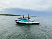 DOLPHIN TOUR CLEARWATER JETSKI 3 PASSENGER HONEYMOON ISLAND BLUETOOTH FAST SKI