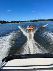 7 person Bowrider Rental in Lake Wylie, SC/NC Captain included.