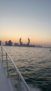 Custom Motor Yacht Trip to Saflya Island, Doha