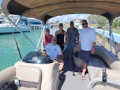 12 Passenger Suntracker Party Barge 24 DLX Pontoon in South Padre Island