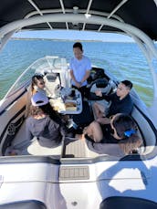 FunDay Getaway! Captain Included! 24' twin engine jet boat