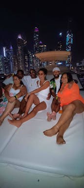 Luxury Azimut Italian 60ft Yacht for 25 guest with jet ski in Dubai Marina