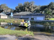 Sea-doo Switch Pontoon Winter Haven Chain Of Lakes In Central Florida