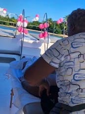 DOLLY RENT Best 2021-2022 Awards 2 Level Party Boat for 40 people in Punta Cana