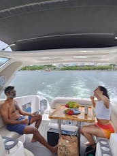 36ft Fortune Oceanic Flybridge Yacht Rental in Rio de Janeiro, Brazil