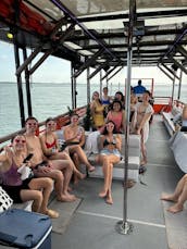 Daytime Club Experience on the Water— Party Boat with Water Toys & Pole Dancing 