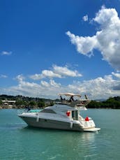 Enjoy cruising the Montego Bay coastline  In a 46  feet Searay yacht 
