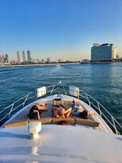 Charter Spacious 55' Yacht 3 bedroom up to 18 Guest in Dubai Marina 