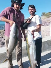 Carta de pesca en pangas abiertas en La Paz