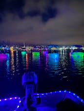 Glow Pedal Boat Night Date in San Diego Bay!