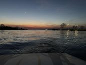 Spacious Deck Boat at Lake Livingston