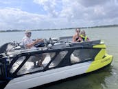 Sea-doo Switch Pontoon Winter Haven Chain Of Lakes In Central Florida