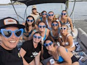 Sandbar Party Pontoon for 12! Free Floating Mat!!