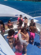 🤩Martinez Rents A Private luxury YACHT🛥💕Bachelorette/birthday Party- SANTIAGO