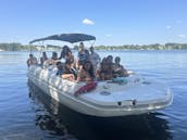 24’ Hurricane deck boat for 12 person