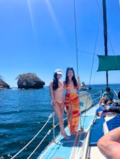 Beautiful sailboat hunter 40ft adventure sea breezes in Puerto Vallarta