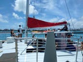 Catamaran Party Boat 50' (42-Person Max) Includes: Captain and Crew