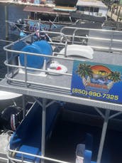 Cozy Bentley Pontoon For Crab Island! Ask For Free Floaties!