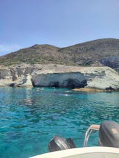 Private day Cruise from Naxos to the small Cyclades - Capo di Mare 800 RIB