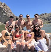 Enjoy a carefree day at Saguaro Lake with Captain Sheldon on a new 2024 wakeboat