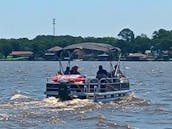 22ft 10 Passenger Pontoon Boat @ Cedar Creek Reservoir or Lake Athens, TX