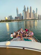 Luxurious 80ft Yacht for 40 Guest in Dubai Marina at best offer