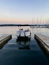 Brand New Premium Luxury Pontoon Boat on Lake Lanier