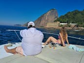 50ft Ocean Yachts Pro Flybridge in Rio de Janeiro, up to 18 persons