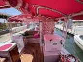 Pink party Boat cruise in San Diego Bay for up to 8 passengers