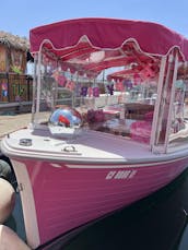 Pink party Boat cruise in San Diego Bay for up to 8 passengers