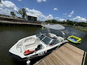 Bowrider+ Watersports on Lake Conroe! [You drive].