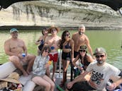 BENTLEY PARTY PONTOON BOAT 25 ft+Captain [Party, Swim, Fish ] Lake Travis