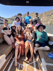 Enjoy a carefree day at Saguaro Lake with Captain Sheldon on a new 2024 wakeboat