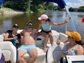 Montreal/Laval Swim and beach party boat tour scenic view!