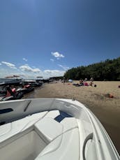 ¡Recorrido en barco por Montreal/Laval para nadar y disfrutar de una fiesta en la playa con vista panorámica!