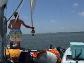 FOLLY BEACH CATAMARAN SUNSET SAIL, departing Folly River boat landing 190/hr