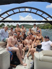 28' Double Decker Pontoon with Slide -Party Cove- Lake Austin 