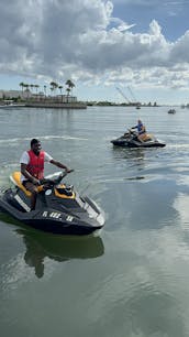 New SeaDoo 3up jet ski available Tampa Bay/Saint Petersburg (2 available)