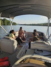 28' Double Decker Pontoon with Slide -Party Cove- Lake Austin 