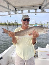 22' Mako Center Console for Fishing and Day Trips in Folly Beach