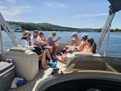 28' Double Decker Pontoon with Slide -Party Cove- Lake Austin 