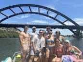 Voyager 21ft Cruisin' Pontoon Boat  *Captained Lake Austin Pontoon*