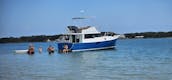 Classic 1979 Mainship Trawler guided river cruise adventure 