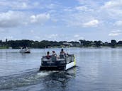 Sea-doo Switch Pontoon Winter Haven Chain Of Lakes In Central Florida