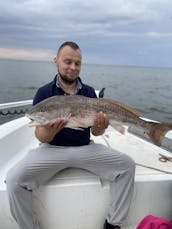 Carta de pesca costeira com o capitão Justin (Titusville/Mosquito Lagoon)