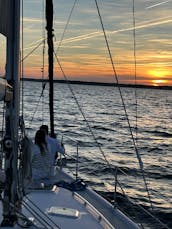 Aventura de navegación a bordo del velero Hunter de 44 pies