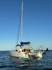 Big Luxury Catamaran 52 Lagoon Bar Sunset Food Music Snorkelng 4 Rooms Bathrooms